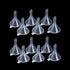 Small Funnel, 2.16inch Clear Plastic Mini Funnels for Science Lab Bottle Filling Liquid, Essential Oils, Perfume(12 Pack)...