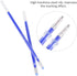100pcs Fabric Marker Pen Refill Heat Erasable Fabric Pens Heat Erasable Fabric Marking Pens Auto-Vanishing Pen for Tailors Sewing and Quilting Dre...