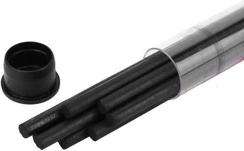 Charcoal Pencil, 4mm Sketch Flat Lead Mechanical Pencil Art Sketching Calligraphy Marking Tool with Charcoal Pencil Core...