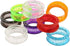 12 Pcs Barber Hair Shears Scissors Finger Rings Grips Inserts Grooming Shear Thumb Insert for Pet Shears...