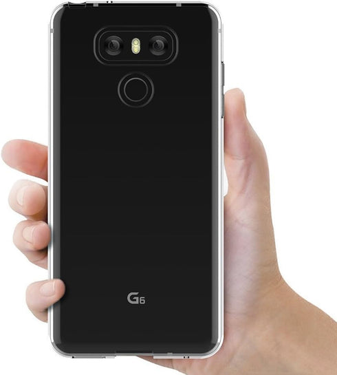 MaiJin Case for LG G6 / G6 Plus (5.7 inch) Soft TPU Rubber Gel Bumper Transparent Back Cover...