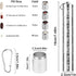 Portable Pill Case Keychain Waterproof 7 Days Pill Holder Travel Pill Container Portable Medicine Keychain Daily Airtight Pill Organizer for Outdo...