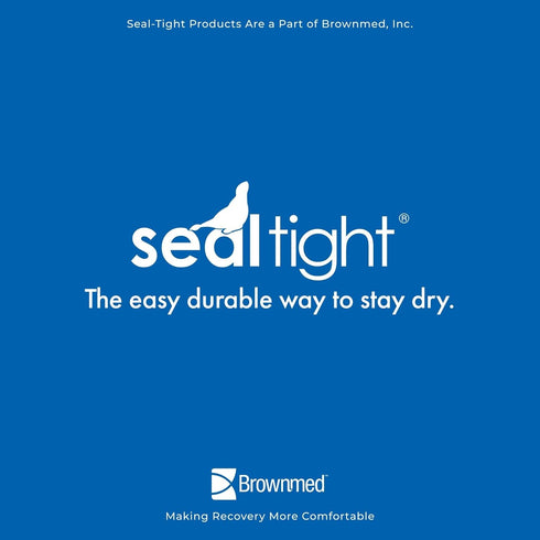 Brownmed Seal-Tight Original Cast & Bandage Protector - Waterproof Adult Leg Cast Cover - Adult Short Wide Leg...