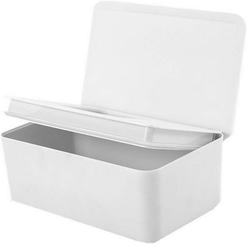 DEF Wipes Dispenser, Polypropylene Baby Wipes Case Sealed Keeps Wet Tissue Fresh Flushable Case Holders Easy Open and Close Non-Slip for Desk Offi...