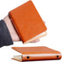 2-Pack 6 Ring Binder Cover, leather A7 Binder Notebook Cover Refillable Loose Leaf Round Ring Personal Journal with Insert 50 Sheets Paper ?Mini P...
