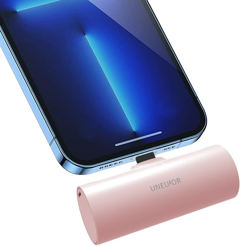 Mini Portable Charger 5000mAh Power Bank Ultra-Compact Battery Pack Phone Charger Portable Fast Charging Compatible with iPhone 14/14 Pro Max/13/1...