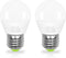 6W E26 Small Globe LED Bulb 60W Equivalent G45/A15 E26 Standard Screw Base 120V-265V Frosted Daylight White 750LM Waterproof for Fridge Light Pend...