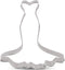 LILIAO Wedding Dress Cookie Cutter for Wedding/Engagement - 4 x 4.3 inches - Stainless Steel...