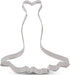 LILIAO Wedding Dress Cookie Cutter for Wedding/Engagement - 4 x 4.3 inches - Stainless Steel...