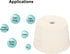 MECCANIXITY Rubber Tapered Plug 38mm to 46mm with Hole Test Tubes Bungs Stopper White for Lab Home 3 Pieces...