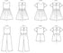 Butterick Easy to Make Girls' Dress, Jumpsuit and Romper Sewing Pattern Packet, Design Code S9127, Sizes 7-8-10-12-14, Multicolor...