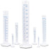 1000ml Plastic Graduated Cylinder, Printed and Molded Graduations, Single Metric Scale, Polypropylene, Karter Scientific 237O2 (Single)...