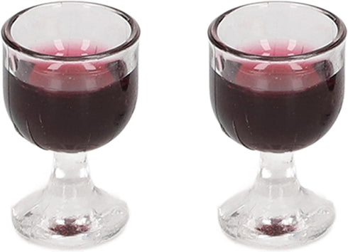 Dollhouse Miniature Wine Bottles,Doll House Red Wine Set 1/12 Simulation Red Wine Bottles Red Wine Glass Bottle Opener Mini Doll House Decoration...