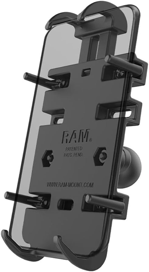 RAM MOUNTS Quick-Grip Small Phone Holder with Ball RAM-HOL-PD3-238AU with B Size 1" Ball...
