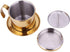 Stainless Steel Vietnamese Coffee Maker Filters Drip Coffee Filter Vietnamese Coffee Drip Filter Coffee Maker Pot Single Serving Cup Coffee Infuse...