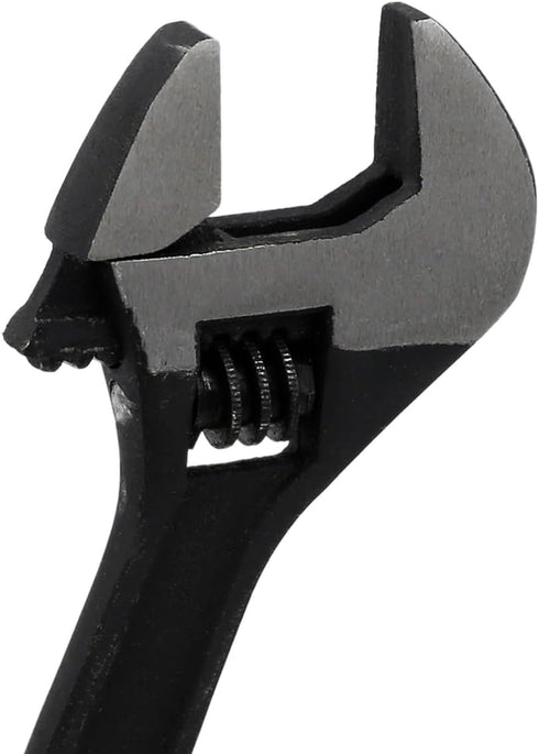 4" Mini Size Adjustable Spanner, 4 inch Black Tiny Wrench Repair Hand Tool, Jaw Capacity 0~14mm...