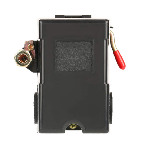 Air Compressor Pressure Switch Control 95-125 PSI 20A 220V, Universal Heavy Duty Air Pressure Control Switch Valve...