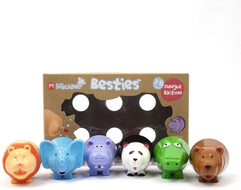 Micador jR. Besties Marker Mates, Jungle Edition, assorted...