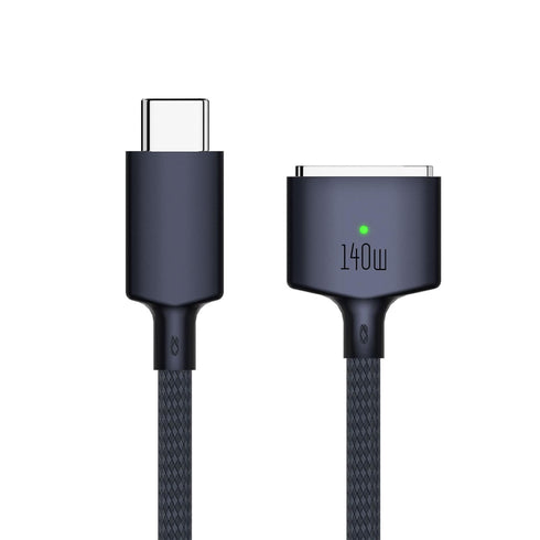 140W USB-C to Magnetic 3 Cable,Compatible with Mac Book Pro 2021 M1 Pro, Air 2022 M2,Mac Book Pro 2023 M2 Pro & Max Chip 14" 16", Safe 3 Cable -6....