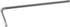 4 Pack T30 Long Tamper Proof Torx Hex Key Bit Wrench, Tamper Resistance Star Screwdriver Security Bit Torque Repair Tool L-Shape Nickel Plated CRV...