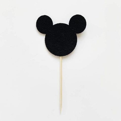 Hongkai 24PCS Mouse Cake Toppers - Kids & Baby Shower Decorations for 1st Birthday, Wedding & Cupcake Party...