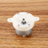 12v DC High Torque Slow Speed Electric Motor Gearbox 3 RPM 4mm Shaft Diameter Micro Slow Down Mute Motor...