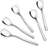 Set of 12 Stainless Steel Dessert Ice Cream Spoons, 5.51-INCH...