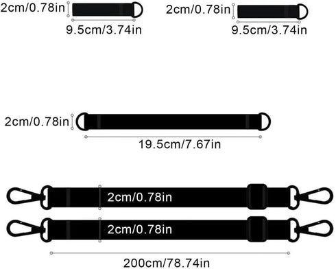 Wind Protection Fixing Strap for Large Cantilever Parasols Windproof Protection Adjustable For Garden Umbrella Wind Lock For Cantilever Parasols W...