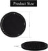 SUNCARACCL Car Cup Holder Coaster, 2 Pack Universal Bling Vehicle Insert (2.75" Diameter), Crystal Rhinestone Car Interior Accessories (Black with...