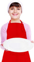 Kids Apron and Chef Hat Set, Adjustable Cotton Child Aprons with Large Pocket Red Girls Boys Kitchen Bib Aprons for Cooking Baking Painting...