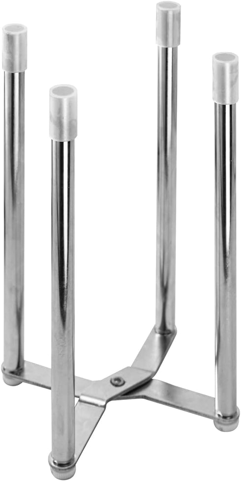Drying Rack, Stainless Steel Kitchen Stand Holder for Bottles, Cups and Plastic Bags, Multifunctional Countertop Shelf...