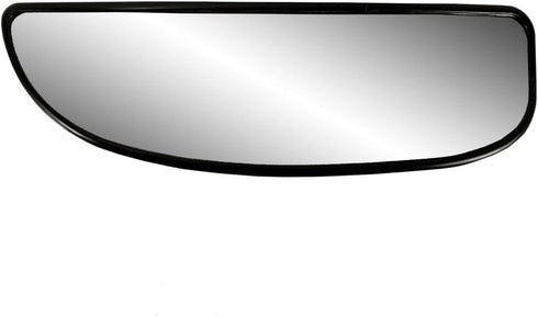 Driver Side Non-heated Mirror Glass w/backing plate, Ford Excursion, F250, 350, 450, 550 Super Duty Pick-Up, 2 1/16" x 6 9/16" x 6" (towing Mirror...