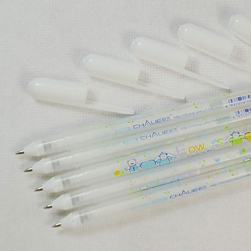 1Pc 0.8mm White Ink Photo Album Gel Pen School Stationery Office Writing Supply GiftFine point, Gel Ink Pens Durable and Smoth to Write...
