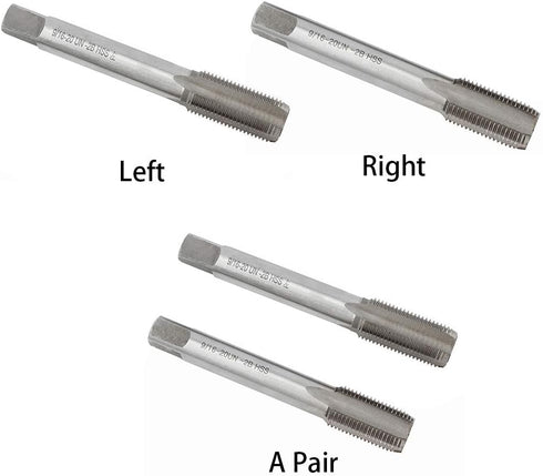 S28esong Thread Tap Pedal Accessories Universal HSS Portable Bicycle Outdoor Bike Crank Repair Tool Replacement Right Left Hand Durable Clean...