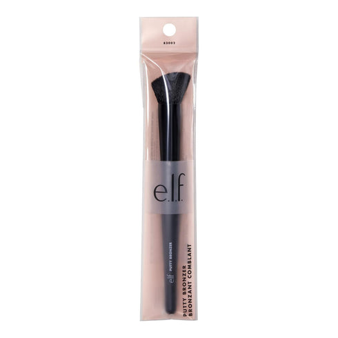 e.l.f. Putty Bronzer Brush, Angled Makeup Brush For Contour & Highlight, Made For The e.l.f. Putty Bronzer, Flawless Sanitary Application...