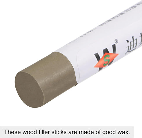uxcell Wood Wax Filler Stick, Furniture Crayons Wooden Repair Wax Filler Stick Touch Up Wax Paint Pens for Scratches Holes Floor Laminate Carpente...