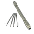 Luo ke 4 Pcs Round Cup Burr, 3/32'' Shank Wire Rounder Bits with Hand Drill Wire Twisting Tools(Burr Size: 1mm/1.4mm/1.8mm/2.3mm)...