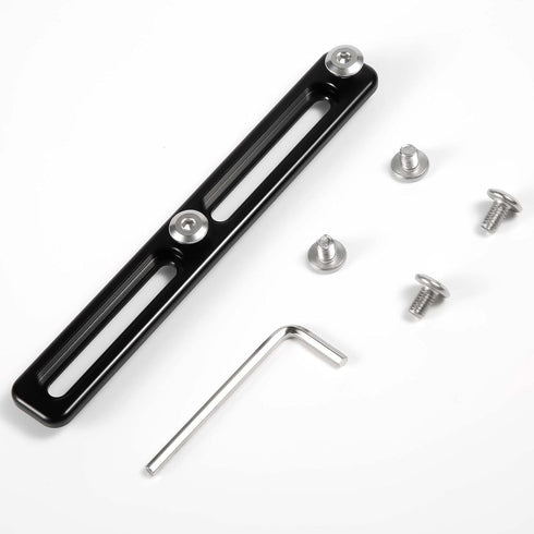 Bike Bottle Cage Adapter with 6pcs Screws and 1 Screwdriver, Adjustable 2-Slot Bike Water Bottle Bracket Adapter Bicycle Bottle Cage Mount Accesso...