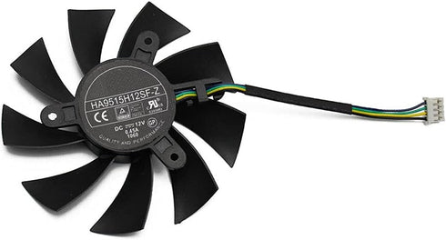 HA9515H12SF-Z Graphics Card Cooling Fan Replacement for MSI GTX 1060 6GB OC Quiet Cooler Fan...