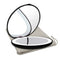 Travel Mirror with LED Lighted,1x/10x Magnification Compact Mirror with Light, 2-Sided Illuminated Folding Round Mirror, Handheld Pocket Makeup Mi...
