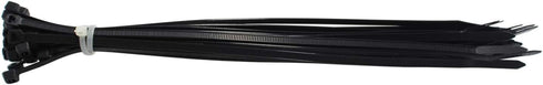 QualGear CT1-MC-200-P Self-Locking Cable Ties, Assorted, 200/Poly Bag, Green,black,yellow,orange...