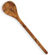 Handmade Olive Wood Spoon 12" Long handle | Large Wooden Spoon for Cooking, Kitchen Utensil | Single Nonstick Wood Serving Spoons for Soup Stirrin...