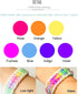 2000 Pcs UV Beads Color Changing Beads UV Reactive Plastic Luminous Pony Beads, Glows in The Dark Bead, Fun for Jewelry/Bracelets Making...