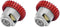 MOC Technical Differential Gear-28 Teeth with Round Axle Hole Power Functions Parts Compatible with legoeds Blocks 65414 65413 Building Pack of 2...