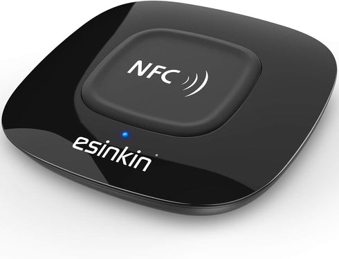 esinkin Bluetooth Receiver Wireless, NFC-Enabled Audio Adapter 4.0 for HD Home Stereo Music Streaming Sound System for 3.5mm (AUX and RCA)...