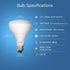 Feit Electric BR30 LED Light Bulbs, 85W Equivalent, High Output, Indoor Flood Lights, 1100 Lumens, Dimmable, 2700k Soft White, E26 Base Recessed C...