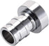 uxcell Brass Faucet Tap Quick Connector M22 UNF Female Thread Hose Pipe Socket Adapter Fitting for Dishwasher Washing Machine...