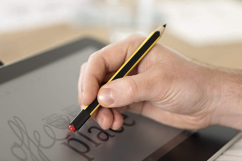 STAEDTLER Noris Jumbo Digital Stylus Pen: No Charging, EMR Palm Rejection, 4.096 Pressure Levels, Hexagonal Shape, Natural Writing and Drawing on ...