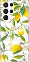 Blingy's for Samsung Galaxy S22 Ultra Case, Tropical Floral Lemon Pattern Cute Flower Fruits Style Transparent Soft TPU Protective Clear Case 6.8 ...