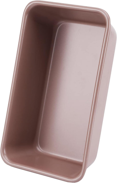 1Lb Bread Toast Baking Loaf Pan Truly Nonstick 9.57 x 5.7Inch (Inner Size 8.1x4.1) Double Thicker Color Evenly Easy Clean Dishwasher Safe Nontoxic...
